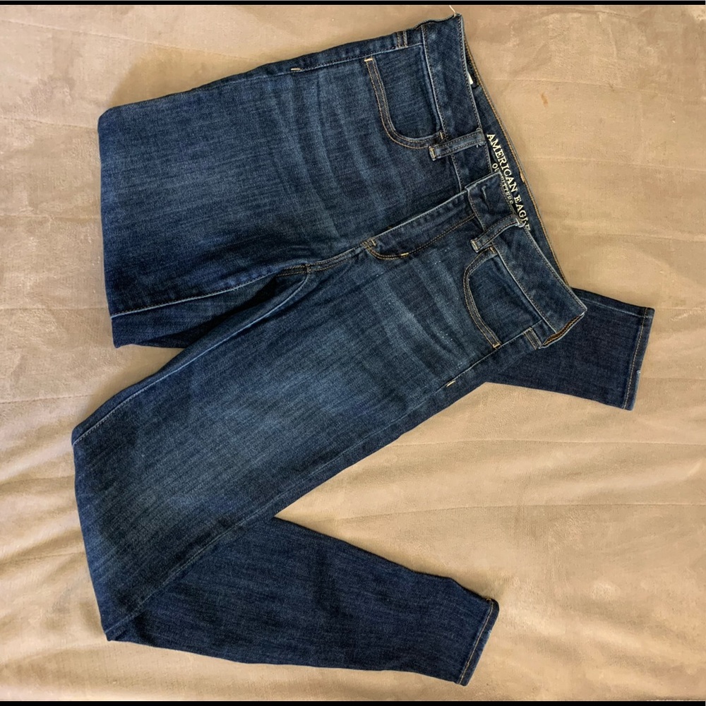 American Eagle Dark Wash Skinny Jeans